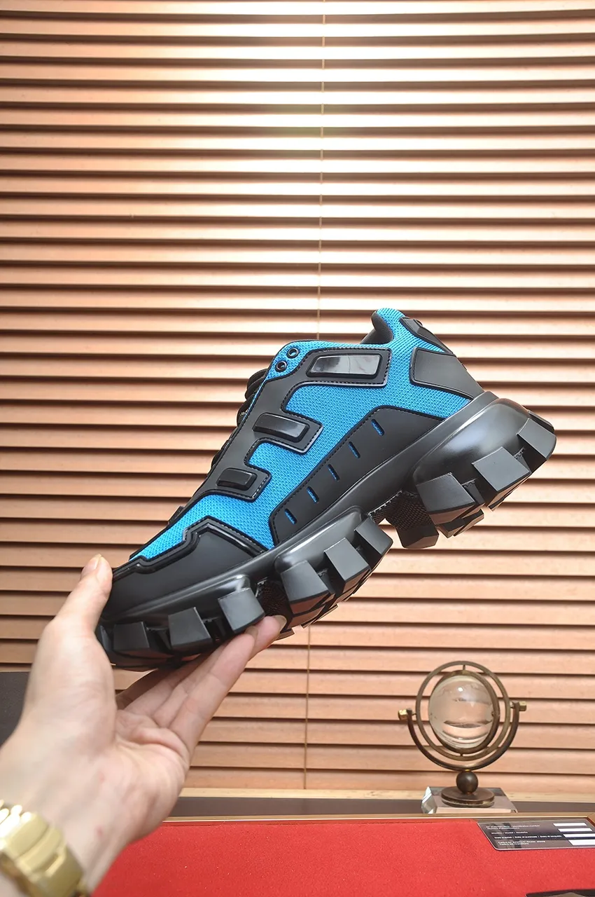 Men's shoes 💰620💶[PRADA] Top original items, new seasonal styles, high quality original items, top original breathable fabric + imported glue, imported stretch fabric inside with original cowhide foot pads, original air cushion outsole! Quality guaranteed! Code 38-45 (45 customized)